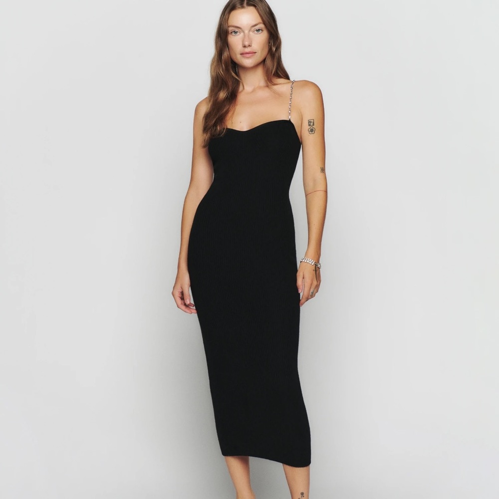 NWT Reformation Kimmy Novelty Cashmere Sweater Dress